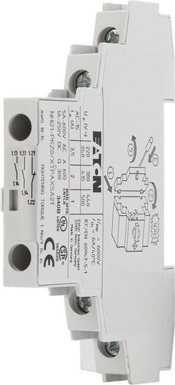 EATON INDUSTRIES PKZ Hulpcontactblok - 072894 - E2XK6