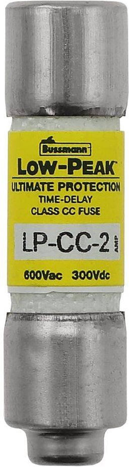 Eaton LP-CC-2 Zekeringsinzetstuk (Ø x l) 10 mm x 38 mm 2 A 600 V Traag -T- Inhoud: 10 stuk(s)