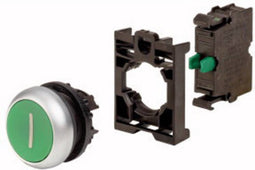 Eaton M22-D-G-X1-K10-BVP Druktoets Kunststof frontring 1 stuk(s)