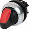 Eaton M22-WRLK3-R Keuzetoets Kunststof frontring Tuimel Zwart 1 stuk(s)