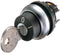 Eaton M22-WS-MS2 Sleutelknop Kunststof frontring Sleutel Zwart 1 stuk(s)