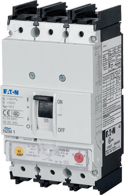 Eaton NZMN1-AF125-NA Installatieautomaat 3P 125A 50KA UL/IEC - 281569 - E3EFM