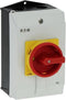 Eaton P1-40/I2H/SVB AAN/UIT-schakelaar Met NOT-AUS schakelaar, Vergrendelbaar 40 A 690 V 1 x 90 ° Grijs, Zwart, Rood, G