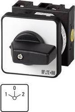 Eaton T0-3-8401/E Nokkenschakelaar 20 A 690 V 2 x 30 ° Grijs, Zwart 1 stuk(s)