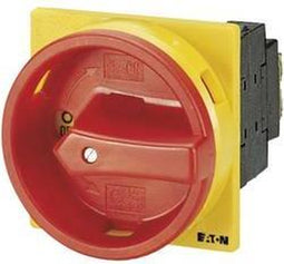 Eaton T3-1-102/EA/SVB Nokkenschakelaar Uitschakelbaar 32 A 690 V 1 x 90 ° Geel, Rood 1 stuk(s)