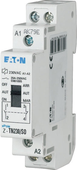 Eaton voorschakelrelais 24VAC 50Hz 20A 2NO 1HP Z-TN24/SS - 267976 - E3DXX