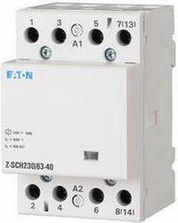 Eaton Z-SCH230/63-04 Installatiezekeringautomaat Nominale spanning: 230 V, 240 V Schakelstroom (max.): 63 A 4x NC 1 stu