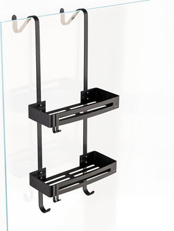 EAVY Doucherek - 2 Laags - Doucherek zonder Boren - Doucherek Hangend - Doucherekje – Roestvrij