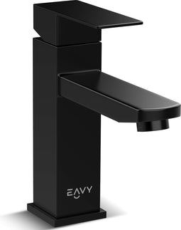 EAVY Wastafelkraan - Wastafel - Kraan - Badkamer - Zwart - Inclusief Aansluit slangen