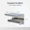 EAVY WC Rolhouder met Plankje - Zelfklevend / Zonder Boren / Boren - Toiletrolhouder - Chroom