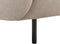LOEN - Driezitsbank - Taupe - Polyester