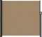 vidaXL - Windscherm - uittrekbaar - 180x300 - cm - taupe