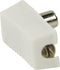 Coaxconnector Male PVC Wit