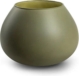 Eco bolvaas 'lassad' mat groen h16,5 d22 td13 cm