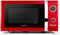 Klarstein Fine Dinesty - Magnetron met grillfunctie - 23L 800W magnetronvermogen 1000W grillvermogen - Rood
