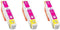 PrintVoordeelshop T2633 - Inktcartridge magenta - 3-pack (3 pak)