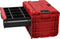 Qbrick System ONE Drawer 2 - Gereedschapskoffer 2.0 - 2 lades 29 L 587 x 380 x 340 mm - Rood