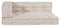 vidaXL - Pallet - Sofa - Kussen - met - Arm- - en - Rugsteun - Crème - Stof