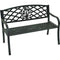 EazyLife Tuinbank Tuinbank - zitbank - tuinmeubel metaal, groen 114 cm