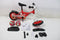 Volare Disney Cars Kinderfiets - Jongens - 10 inch - Rood - Inclusief zijwieltjes