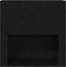 vidaXL - Wandkast - Zwart - Eiken - 80x33x80 - cm - Bewerkt - Hout