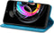 iMoshion Hoesje Geschikt voor Motorola Edge 20 Lite Hoesje Met Pasjeshouder - iMoshion Mandala Bookcase - Turquoise
