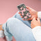 iMoshion Hoesje Geschikt voor Motorola Moto G8 Power Hoesje Siliconen - iMoshion Design hoesje - Roze / Transparant / Cherry Blossom