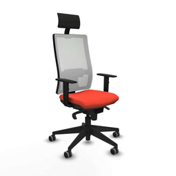 Bureaustoel Piqueras y Crespo 1D066G1 Donker oranje