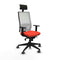Bureaustoel Piqueras y Crespo 1D066G1 Donker oranje