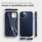 Spigen Liquid Air - Soft case - Krasbestendig - Blauw - iPhone 12 Pro Max