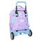 Schoolrugzak met Wielen Frozen Spirit Lila 33 x 45 x 22 cm