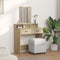 vidaXL - Kaptafel - met - Lades - in - Sonoma - Eik - - - 79x41x140 - cm