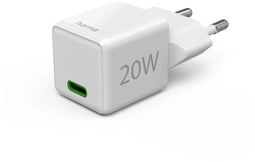 Hama 00201980 - Oplader - 20W Power Delivery 2.0/3.0 Quick Charge 3.0 - Wit