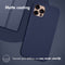 iMoshion Hoesje Geschikt voor Xiaomi Poco F3 Hoesje Siliconen - iMoshion Color Backcover - Donkerblauw