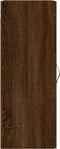 vidaXL - Hangkast - 34,5x34x90 - cm - bruin - eikenkleur