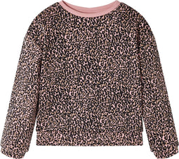 vidaXL-Kindertrui-met-luipaardprint-140-middelroze