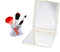 LED Make-up Spiegel - 3x Vergroting - Verlichte Cosmeticaspiegel met Swarovski Kristal - Wit
