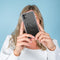 iMoshion Hoesje Geschikt voor Samsung Galaxy S21 FE Hoesje Siliconen - iMoshion Design hoesje - Zwart / Transparant / Splatter Black