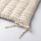 Dutch Decor - COOPER- Matraskussen met gestreept motief- Pumice Stone - vierkant - 40x40 cm - Zitkussen