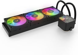Valkyrie V360 Lite - All-in-One Processor - 360mm radiator 3x 120mm fans ARGB - Zwart