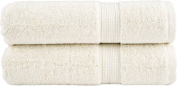 vidaXL - Badhanddoeken - SOLUND - 2 - st - 600 - g/m² - 70x140 - cm - crèmekleurig