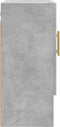 vidaXL - Wandkast - 60x31x70 - cm - bewerkt - hout - betongrijs