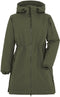 Didriksons ELLA - Dames Outdoor parka - Sportieve look - Donkergroen (2022)