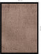 vidaXL - Deurmat - 40x60 - cm - bruin