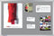 Prikbord Legamaster professional 90x120cm kurklino grijs