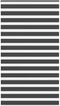 vidaXL - Zebra - rolgordijn - 130x200 - cm - stofbreedte - 125,9 - cm - zwart