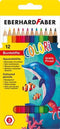 Eberhard Faber aquarelpotlood - Colori - 12 stuks - kartonetui - EF-516012