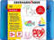 Eberhard Faber badkrijt - 10 stuks - inclusief 5 sjablonen - plastic bewaarbox - EF-524110