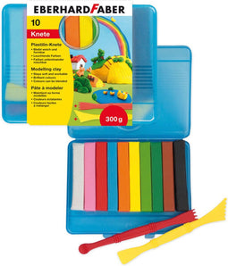 Eberhard Faber boetseerklei - 7 x 2 kleuren - in plastic bewaardoos - EF-572010