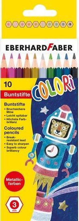 Eberhard Faber kleurpotloden - Colori - 10 stuks - kartonnen etui - EF-514808